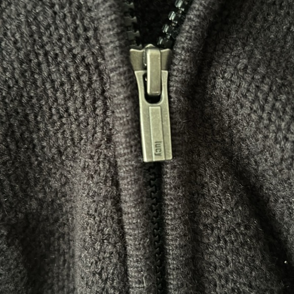 Lucy black zipper sweater - Picture 3 of 4